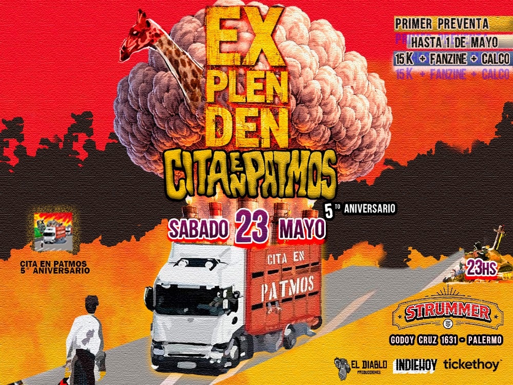 EXPLENDEN FESTEJA EL 5TO ANIVERSARIO DE CITA EN PATMOS