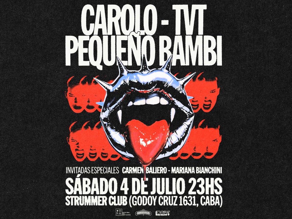PEQUEÑO BAMBI - CAROLO - TVT . INVITADAS:  CARMEN BALIERO - MARIANA BIANCHINI