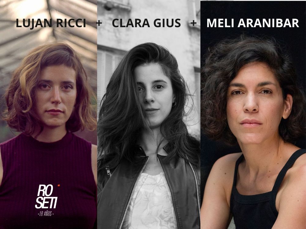 LUJÁN RICCI + CLARA GIUS + MELI ARANIBAR en Roseti
