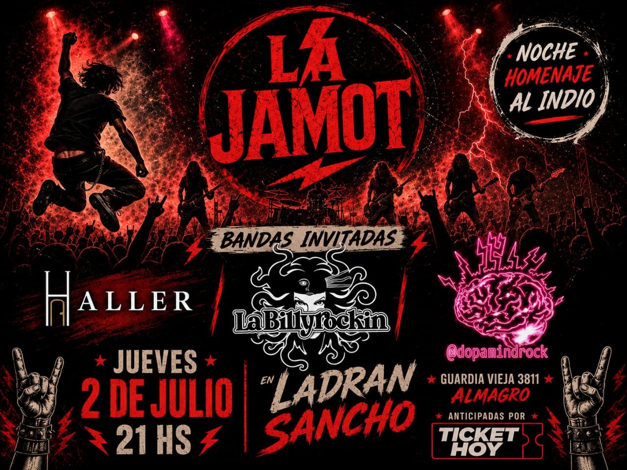 LA JAMOT - HOMENAJE AL INDIO