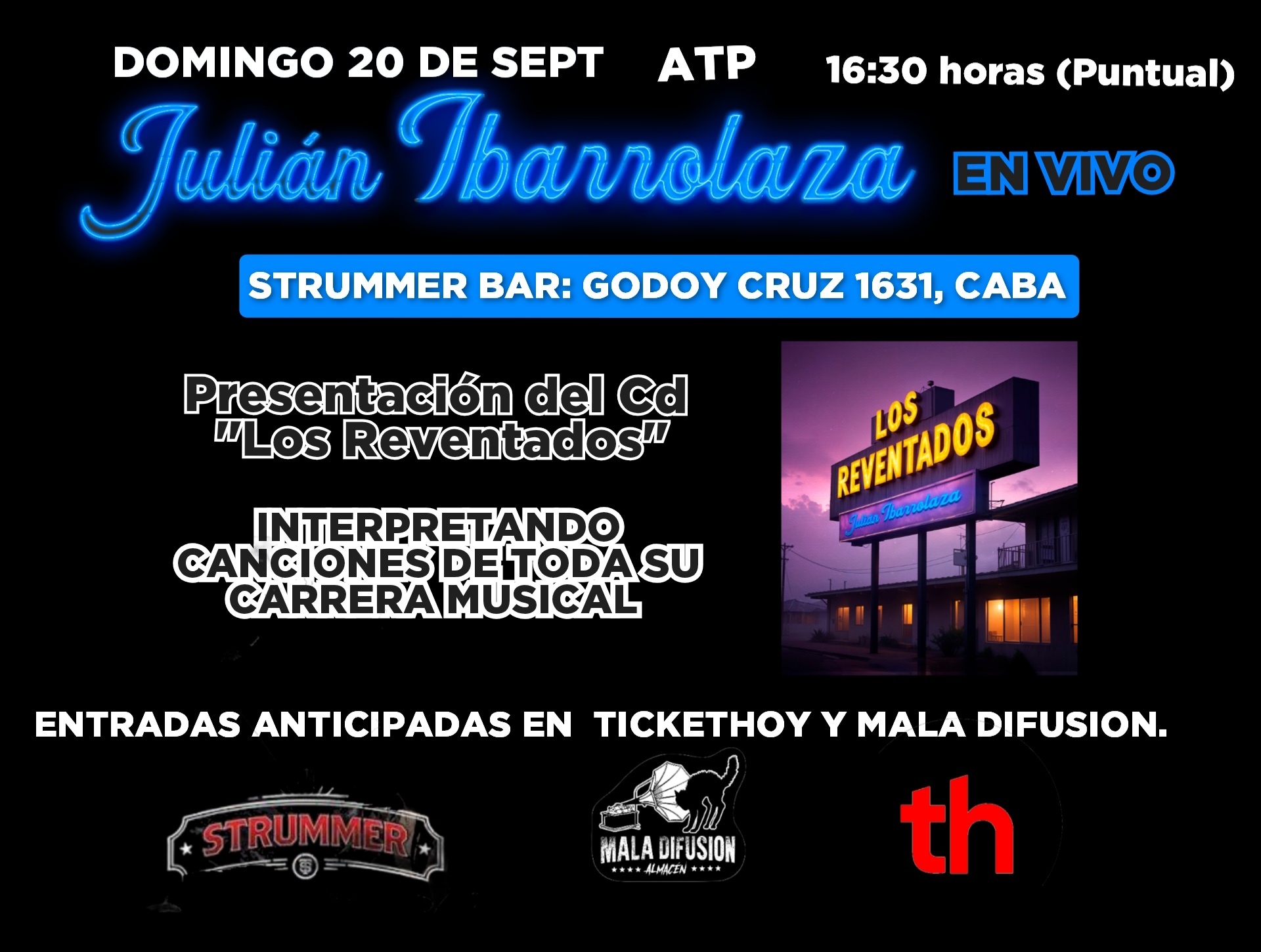 Julian Ibarrolaza en vivo
