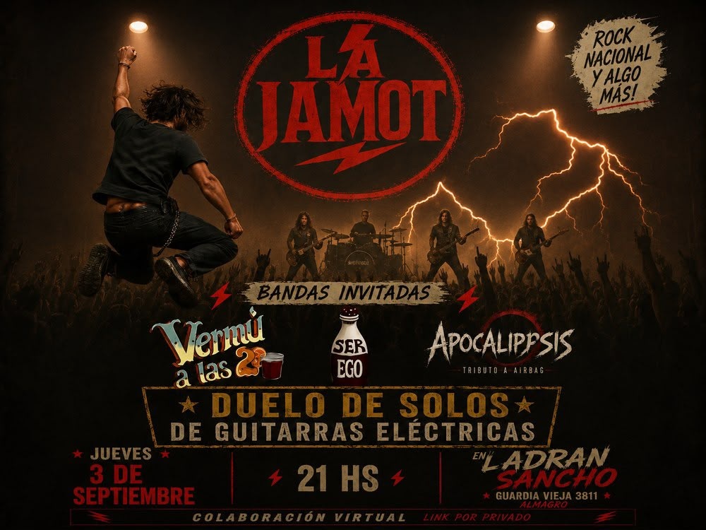 LA JAMOT CON BANDAS INVITADAS