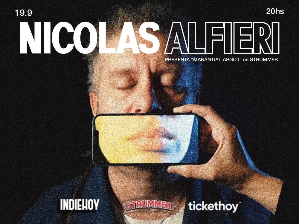 NICOLAS ALFIERI PRESENTA "MANANTIAL ARGOT"